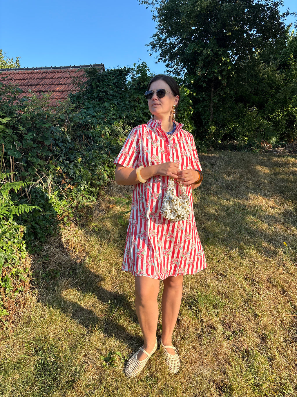 Robe Jeanne rouge