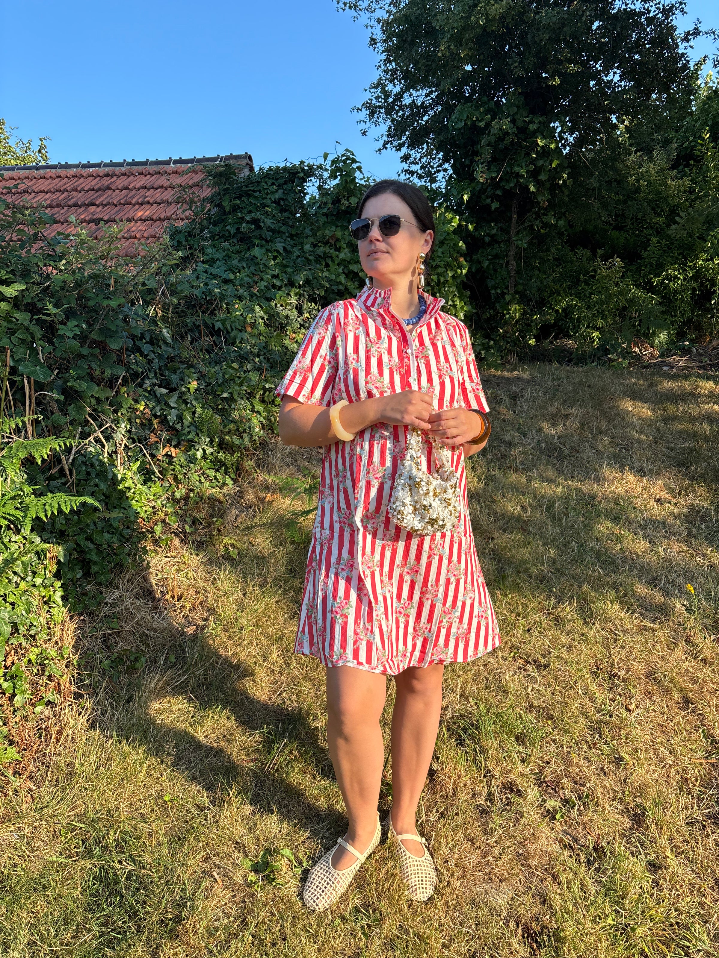 Robe Jeanne rouge