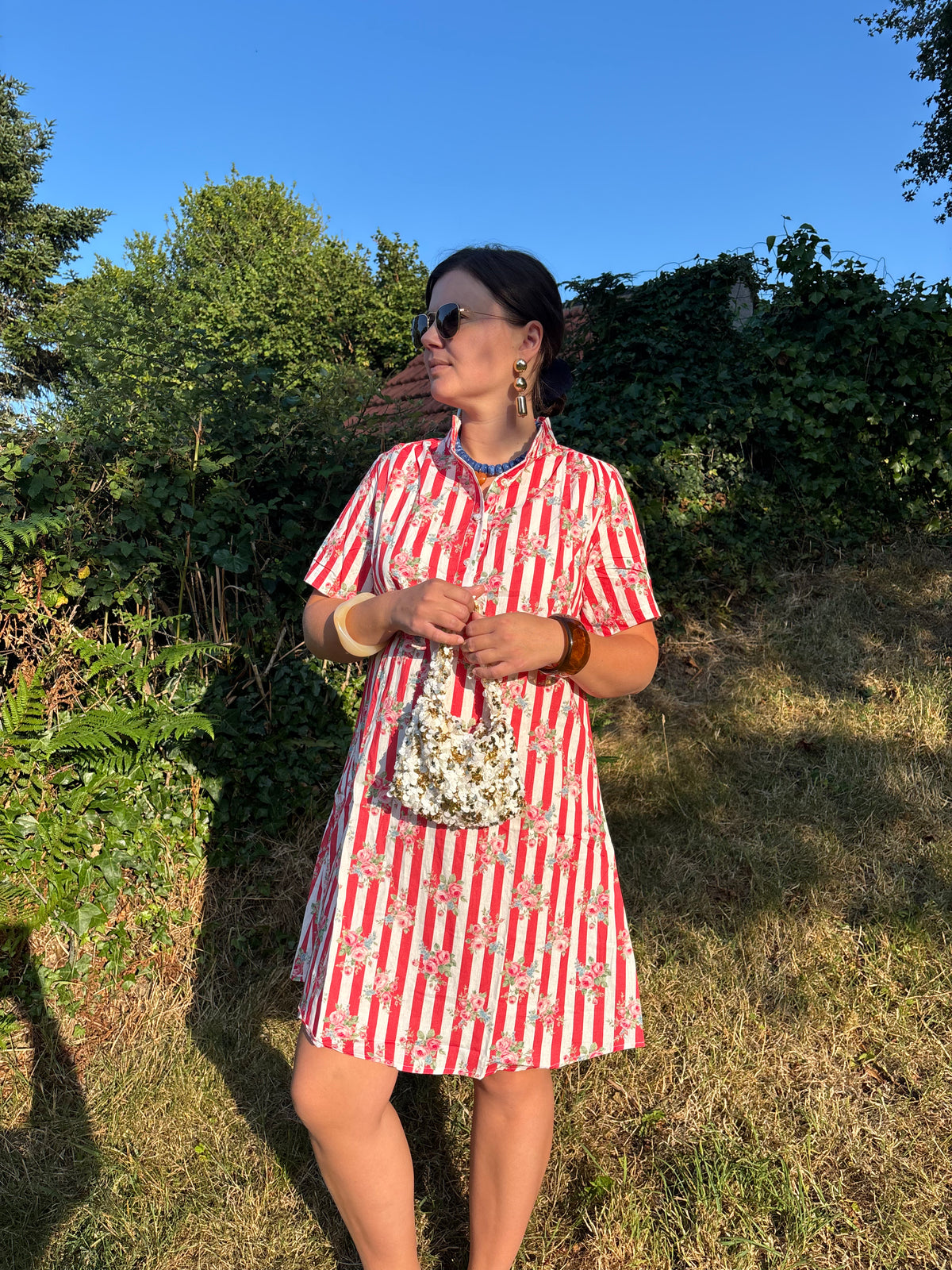 Robe Jeanne rouge